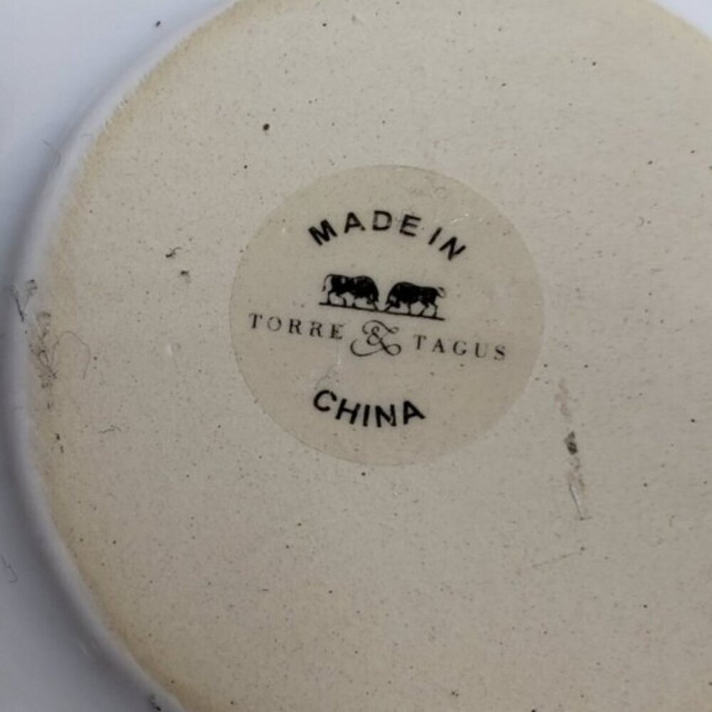 🔷️Torre & Tagus Tealight Holder Wax Melter Oil Diffuser White Ceramic - Picture 12 of 13